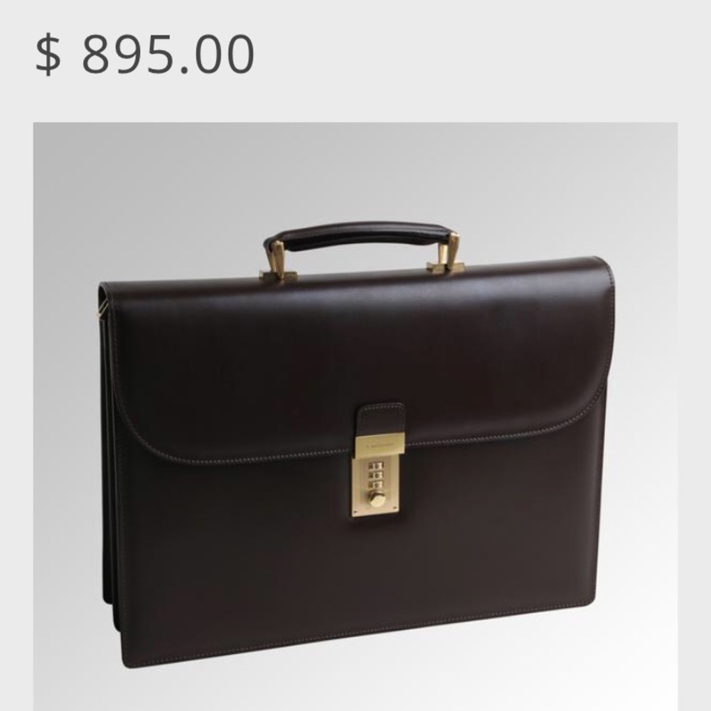 Designer briefcase
